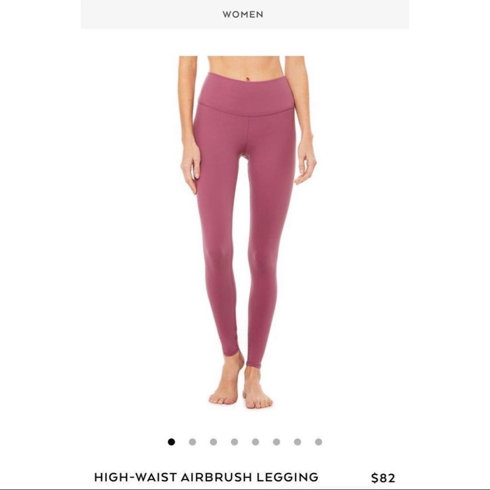 Like New Alo Yoga High waisted airbrush legging